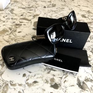 Authentic Chanel Cat Eye Sunglasses